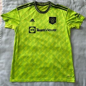 Manchester United Jersey (Neon Green) - EUC